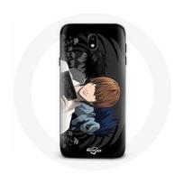 Coque pour Samsung Galaxy J7 2017 Light Yagami Death Note Anime