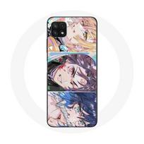 Coque pour Samsung Galaxy A22 5G Tanjiro Inosuke et Zenitsu Demon Slayer Kimetsu no Yaiba Manga