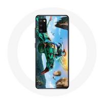 Case - Maniacase - Samsung Galaxy S20 Plus - Black - Soft - Avatar Neytiri juoda
