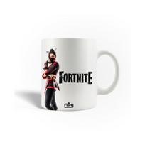 Keramikinis puodelis - Fortnite - Raudonasis nefritas - 30cl - Tinka plauti indaplovėje - Baltas