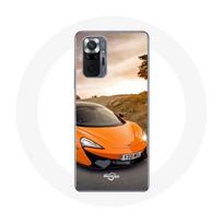 Coque pour Xiaomi Redmi Note 10 Pro Formule 1 McLaren F1 Orange juoda