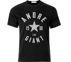 Andre The Giant 1980 Retro Wrestling Hero Black Unisex T-Shirt XXXL black