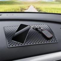Automobilio neslystantis kilimėlis Automobilio silikoninis interjero prietaisų skydelio telefono neslystantis laikymo kilimėlis Padėklai automobiliui Mobilus telefonas Automobilio priedai M 180X125 mm
