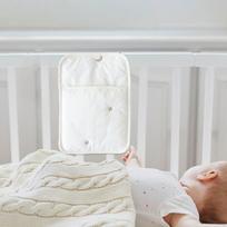 Baby Bedside Hanging Storage Bag Comfortable Crib Durable Lightweight Stroller A