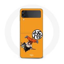 Coque Samsung Galaxy Z Flip4 dragon ball sangoku petit logo