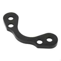 Handlebar Tree Adapter Top Clamp Aluminum 3.5  Wide Riser Professional Repair Parts,Durable Spare black gray