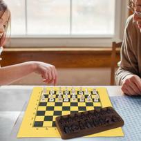 Chess Board Game Set,Chess Set,with Pieces,Handcrafted,Carving,Terracotta Horses Set,for