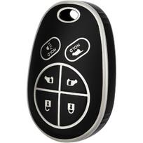 Tinka Toyota raktų pakabuko dangteliui, Minkštai TPU automobilio raktų movai, Suderinama 2004-2018 Toyota Sienna Avalon Highlander Sequoia Solara Tacoma