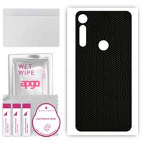 apgo Apsauginis lipdukas nugarėlei, suderinamas su Motorola Moto G8 Power Lite, Apvyniojama plėvelė, Folija, Vinilas - Rašto matrica