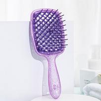 Wet & Dry Vented Detangling Hair Brush, Cherry Blossom rožinė