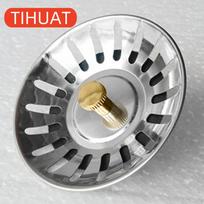 TIHUAT Plieninis filtras virtuvės kriauklei 1PCS balta