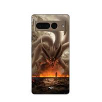 Maniacase Case for Google Pixel 7 Pro Naruto Kurama juoda