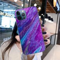 Purple Phone Case For Iphone 11 12 13 Pro Max 5s 6s 7 8 Plus X Xr Xs Max Se 2020 13 Mini Case Cover iphone 11Pro purple