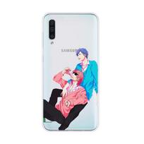 Anime Yarichin Club For Samsung Galaxy A90 A80 A70 A60 A50 A40 A30 A20S A20E A10 A10E A10S S8 S7 S6 Edge Phone Case Samsung S6 Edge white