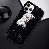 Phone Case For IPhone 12 Mini 11 Pro XR X MAX SE XS 5 6 6S 7 8 E Plus Black Cover Bumper 3D Funda Art Prime Animal Eagle iPhone 5 5S SE orange