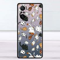 Case For Xiaomi Redmi Note 11 10 9 Pro K40 10S 9S 9A 9C Phone Cover 9T 8 8T 7 11T Phone Shell Cute Animal Cat Cartoon Redmi Note 11