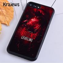 Krajews Sung jin woo Solo Leveling Phone Case Cover For iPhone 14 5 SE 6s 7 8 plus X XR XS 11 12 13 pro max Samsung S21 S22ultra iPhone 14