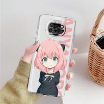 Clear Case For Xiaomi Mi Poco X3 NFC M3 Pro F3 F1 11 Lite 12 Redmi Note 10 9S 8 7 9 Soft Phone Cover SPY X FAMLY Xiaomi Poco X3 NFC gray