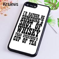 Krajews COOL WHISKY QUOTE Soft Phone Case Cover For iPhone 14 5 6s 7 8 plus X XR XS 11 12 13 pro max Samsung S21 S22 ultra Plus iPhone 14 black