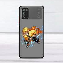 Anime  Demon Slayer Case For Xiaomi Mi Poco X3 NFC M3 11 10 12 9T 11T 10T Pro Note 10 Lite Matte Hard Phone Covers Redmi Note 9S gray