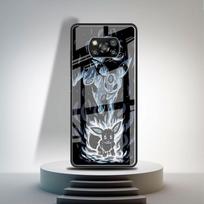 Glass Case For Xiaomi Poco X3 NFC 11 Lite 11T F3 M3 For Redmi Note 11 10 9 8 Pro 10S 9S 9A 9C Phone Cover Pokemon Gengar Xiaomi Poco X3 NFC gray