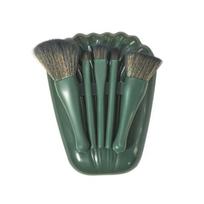 5Pcs Shell Makeup Brushes Set Shadow Box and Mirror Foundation Blush Blending Powder Eye MakeUp Brush Women Cosmetic Beauty Tool gray