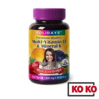 [Šventės] Premium Multi-Vitamin 13 & Mineral 6 (60ea) 1 bottle (60ea)