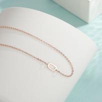 Nerūdijančio plieno pradiniai karoliai moterims AZ abėcėlės didžiosios raidės pakabukas karoliai Choker madingi papuošalai dovana