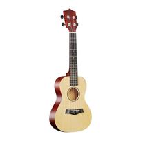 23 colių „Ukulele“ akustinis „Ukulele“ rinkinys su laikymo maišelio dirželiu tilto kaiščio poslinkio perjungimo paėmimo imtuvu juoda