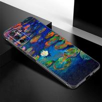 Claude Monet Oil Painting telefono dėklas, skirtas Xiaomi Redmi Note 7 8 9 10 Lite 11 11E 11T 12 Pro 11S 4G 10T 5G 8T 9S 10S juodas dangtelis Redmi Note 7(Pro) gray