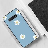 Mažos gėlės telefono dėklas, skirtas Samsung Galaxy S7 Edge Plus S9 S20Plus S20ULTRA S10lite S225G S10 dėklas GalaxyS21S30 white