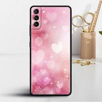 Soft Case For Samsung Galaxy S20 FE S21 S22 S10 S9 Plus S8 Note 20 Ultra 10 Lite Phone Cover Shell Christmas Snowflake Snow Samsung S22 5G pink