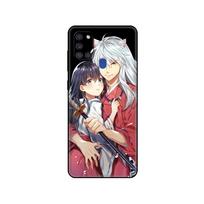 Black tpu Case For Samsung Galaxy A50 50S A30S A10 A01 A11 A21S A31 A41 A51 A71 M21 M30S S10 LITE Cover Inuyasha Samsung A01