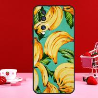 Banana Leaf Case For Honor 90 Lite 70 50 Magic 6 Pro 5 Lite X6 X7 X8 X9 X6a X7a X8a X9a X9b X8b Cover Honor X8a blue