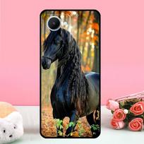 Horse Animal For Realme 12 Pro Plus 9 10 11 GT5 Pro GT Neo5 C21Y C25s C30 C31 C33 C35 C51 C53 C55 Case Realme 11 Pro Plus black