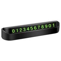 Automobilio telefono numerio kortelė Laikino parkavimo kortelės lentelė Telefono numeris 13X2,5Cm