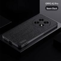 All-inclusive Ultra-Thin Leather Phone Case for Oppo A2pro Series A1pro black
