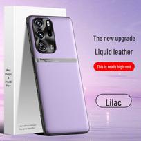 Red Magic 9 Pro Mobiliojo telefono dėklas Skystos odos apvalkalas - Apsauginis dangtelis nuo kritimo, atsparus nešvarumams. Red Magic 9 Pro šviesiai violetinė spalva