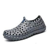 Vyriški sodo batai paplūdimio šlepetės Unisex tuščiaviduriai lauko laisvalaikio moteriški paplūdimio sandalai šlepetės Batai Minkšti neslystantys vyriškos šlepetės 38 pilka spalva
