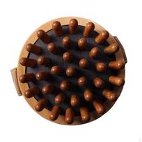Brush Massager Total Body Multifunctional Deep Tissue Meridian 9.5x4.5cm ruda