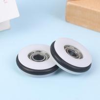 6 * 28 * 8 mm Buna-N guminis O guminis žiedas tylus elastingas ratas 696 guolio ritininis nutildymas elastingumo ritinėlio skriemulys