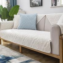 Sofa užvalkalas Paprastumas Keturi metų laikai Universalus sofos rankšluostis Storas neslystantis kombinuotos sofos pagalvės užvalkalas Svetainė 45x45cm pillowcase pilka