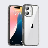 KEYSION Skaidrus smūgiams atsparus dėklas, skirtas „iPhone 16 16 Plus 2024 HD“ skaidraus minkšto silikono ir kompiuterio telefono galinis dangtelis, skirtas „iPhone 15 15 Plus“ for iPhone 16 Plus gryna