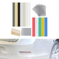 106Pcs Welding Rods,Sponges Welder Rods Stainless Steel Mesh Aluminum Foil Tape for Garage Car