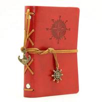 Retro Notebooks Journals Agenda Binder Sketch Book Leather Soft Cover Replaceable Kraft Paper Inner Korean Stationery