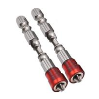 2 vnt 65 mm vienos galvutės magnetinis atsuktuvo antgalis, neslystantis šešiakampis PH2 elektrinis varžtas