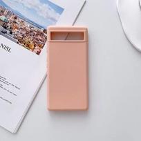 Liquid Silicone Phone Case for Google Pixel 9 Pro Xl 9pro Soft Bumper Candy Colors Matte Shockproof TPU Cover for Pixel9 Pro XL 8 Pro 8A 7A 6A 7PRO pixel 9 rožinė