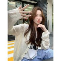 Red Ice Silk Sunscreen Cardigan Women Summer Thin Outdoor Knitted Outerwear Back Bow Embroidery Air Conditioning Top 2XL raudona