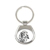 Taksas Vielaplaukis, Vienerio šuo, Barsuko šuo I - raktų pakabukas su šunimi, raktų pakabukas su raštu, personalizuotas pakabukas iš prekės ženklo Art-Dog sidabras