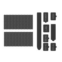 Dust Proof Mesh Filter for Xbox Series X Game Console Silicone Plugs Protector Package:6.7*1.3*19cm juoda